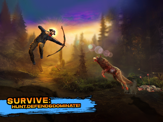 Zombie Animals: Hunting Games iPad  স্ক্রিনশট
