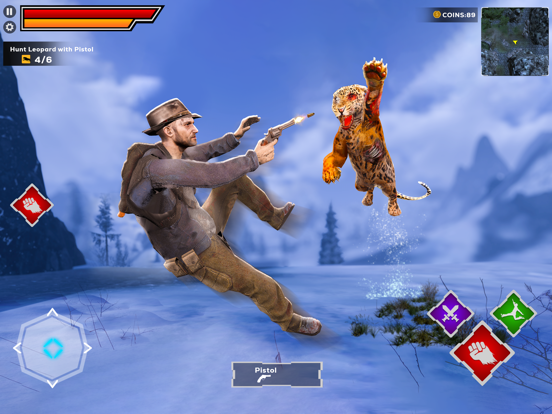 Zombie Animals: Hunting Games iPad  স্ক্রিনশট