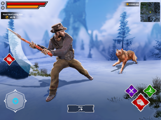 Zombie Animals: Hunting Games iPad  স্ক্রিনশট