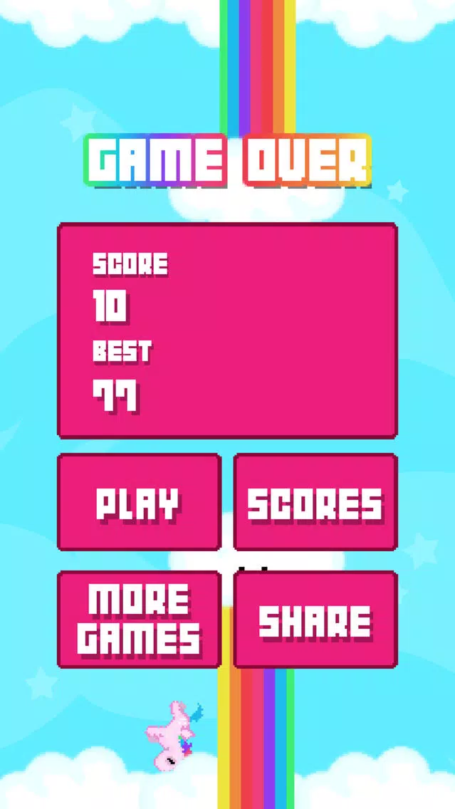 Capturas de pantalla de Dashing Rainbows