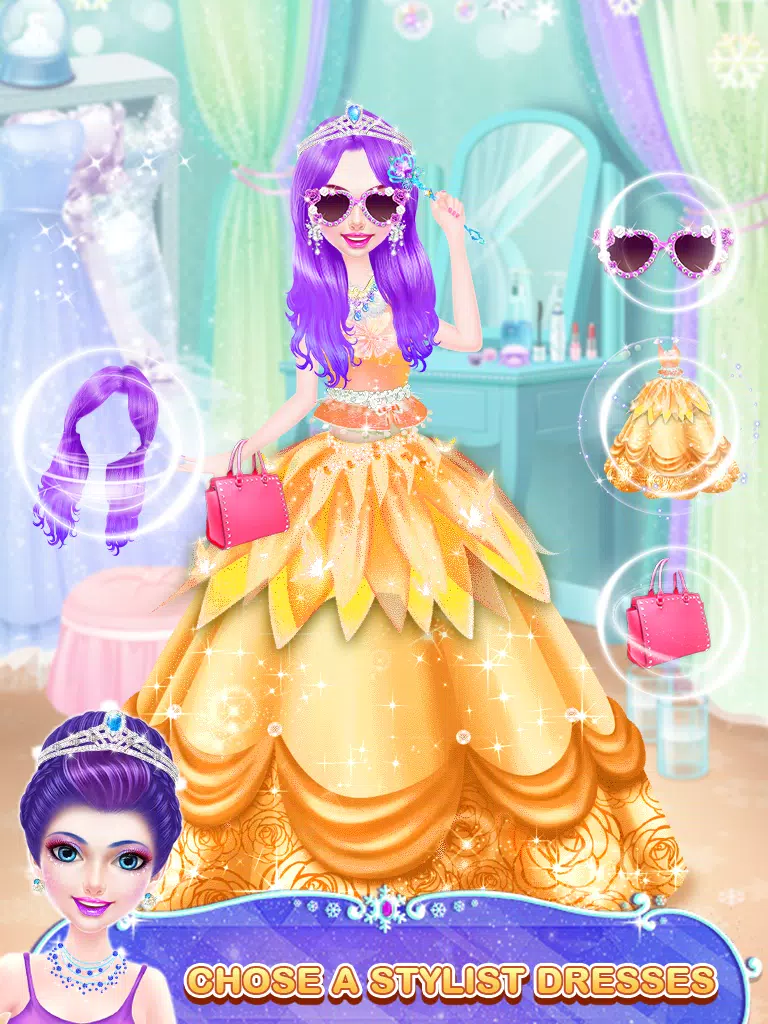 Ice Princess Salon Makeover Screenshots