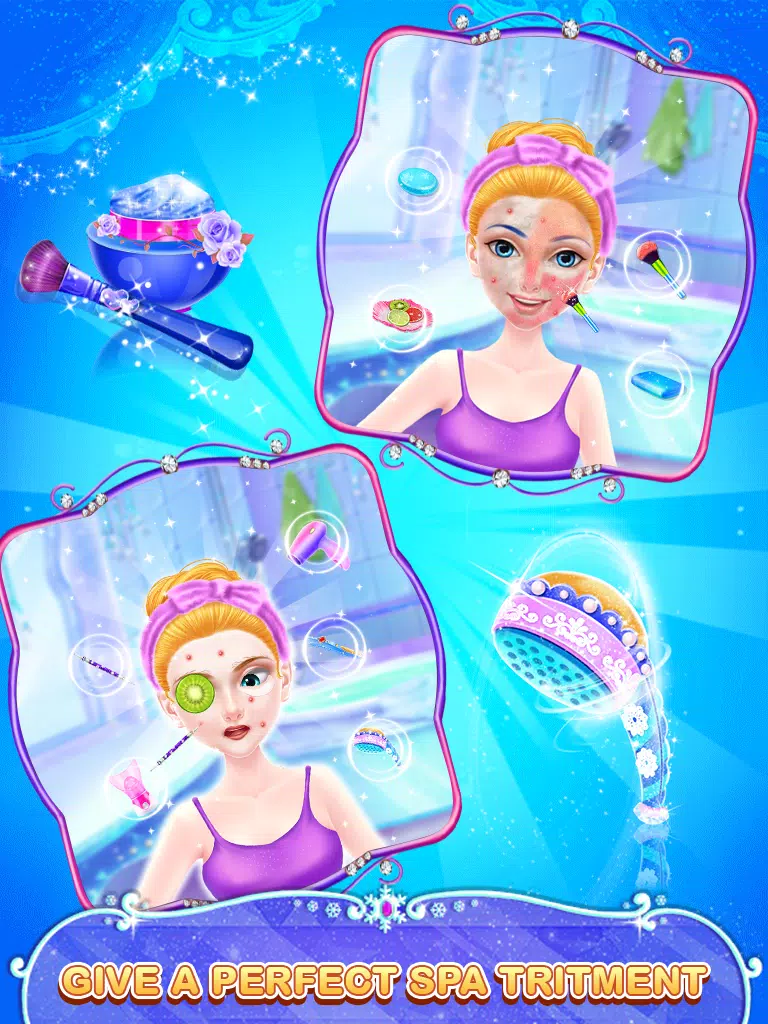 Ice Princess Salon Makeover Screenshots