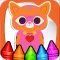 Coloring Super Cat Cute