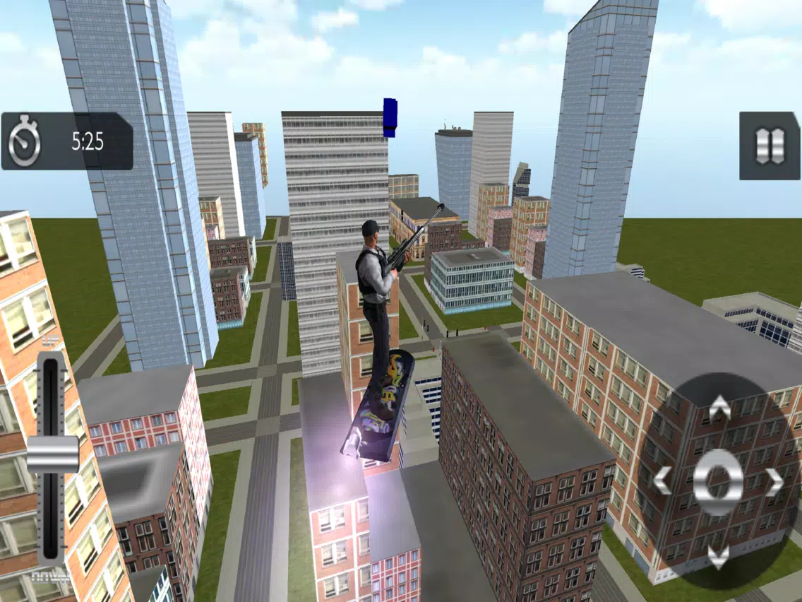 Flying Hover Board Sniper Hero iPad  Screenshots