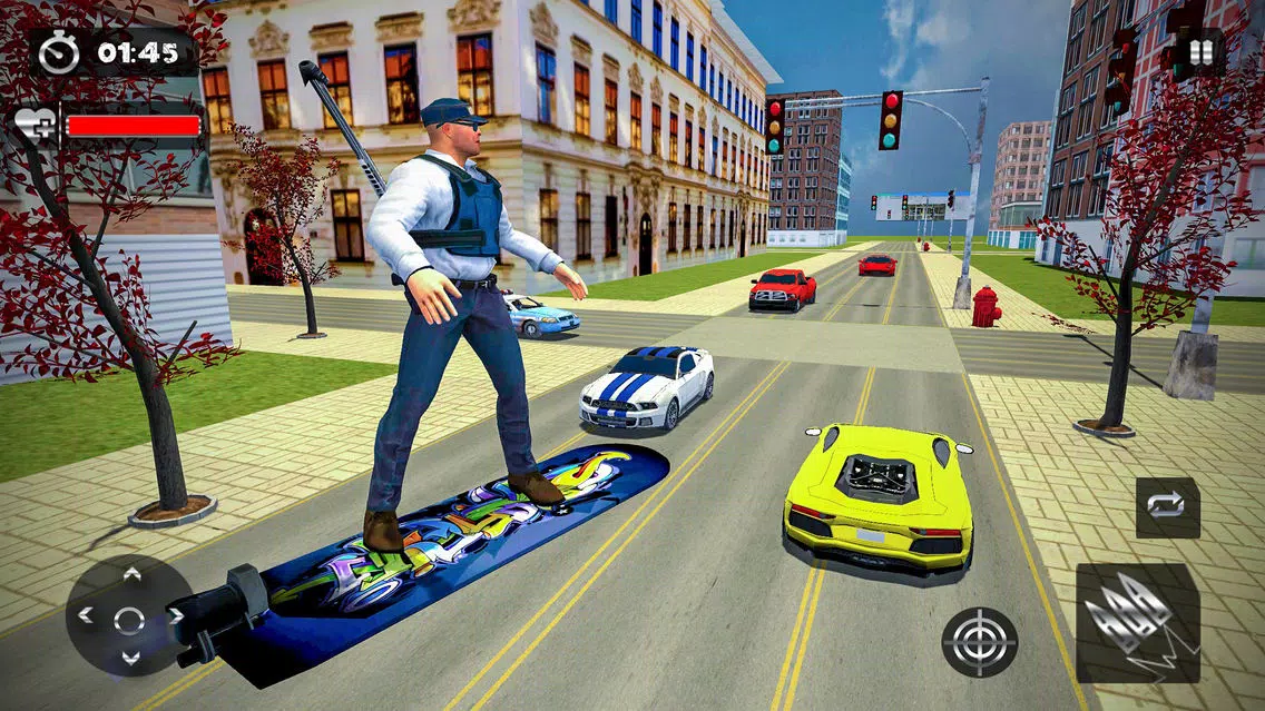 Flying Hover Board Sniper Hero Screenshots