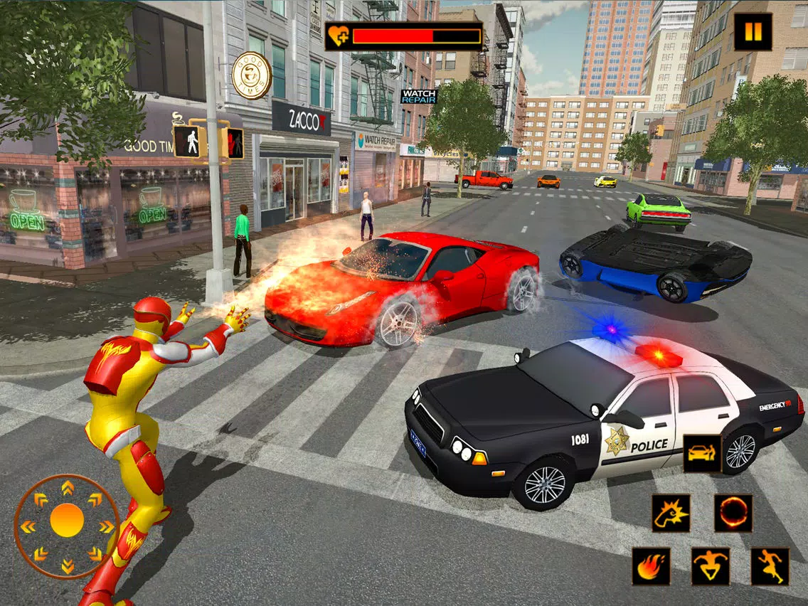 تصاویر Real City Superhero Fireman iPad 