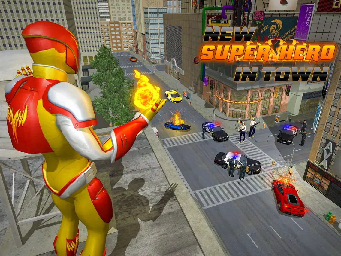 تصاویر Real City Superhero Fireman iPad 
