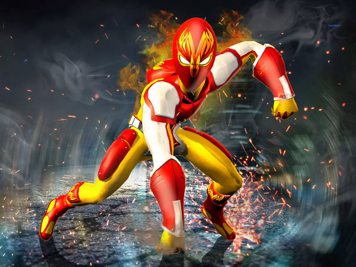 تصاویر Real City Superhero Fireman iPad 