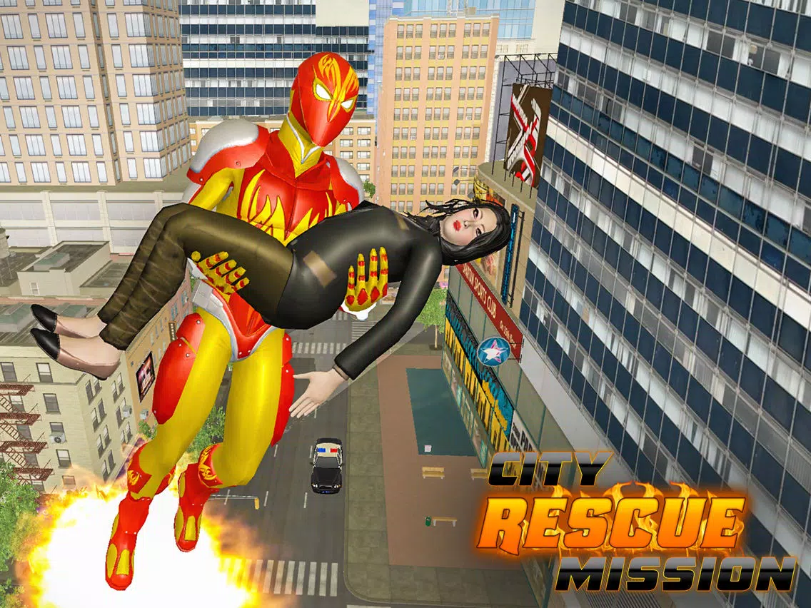 تصاویر Real City Superhero Fireman iPad 