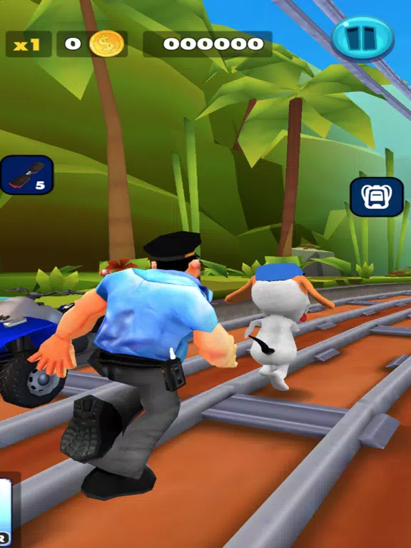 Puppy Paw Subway Run iPad 应用截图