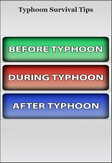 Typhoon Survival Tips Screenshots