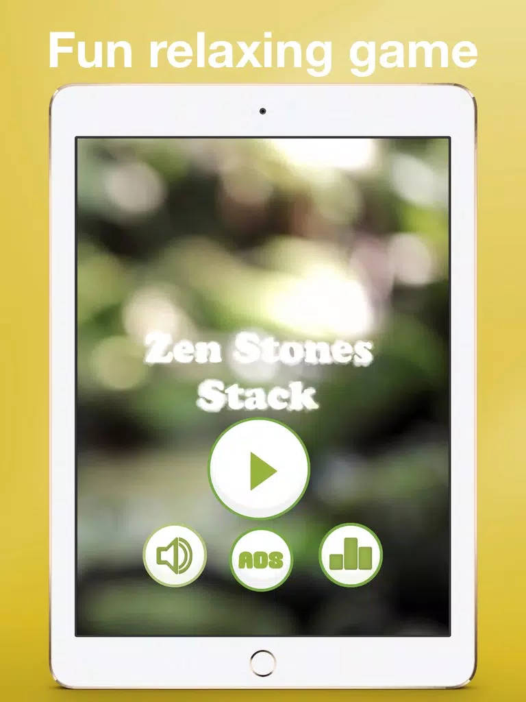 Zen Stone Stack - How high can you reach? - Relaxing and fun stone tower castle stacking game iPad Screenshots