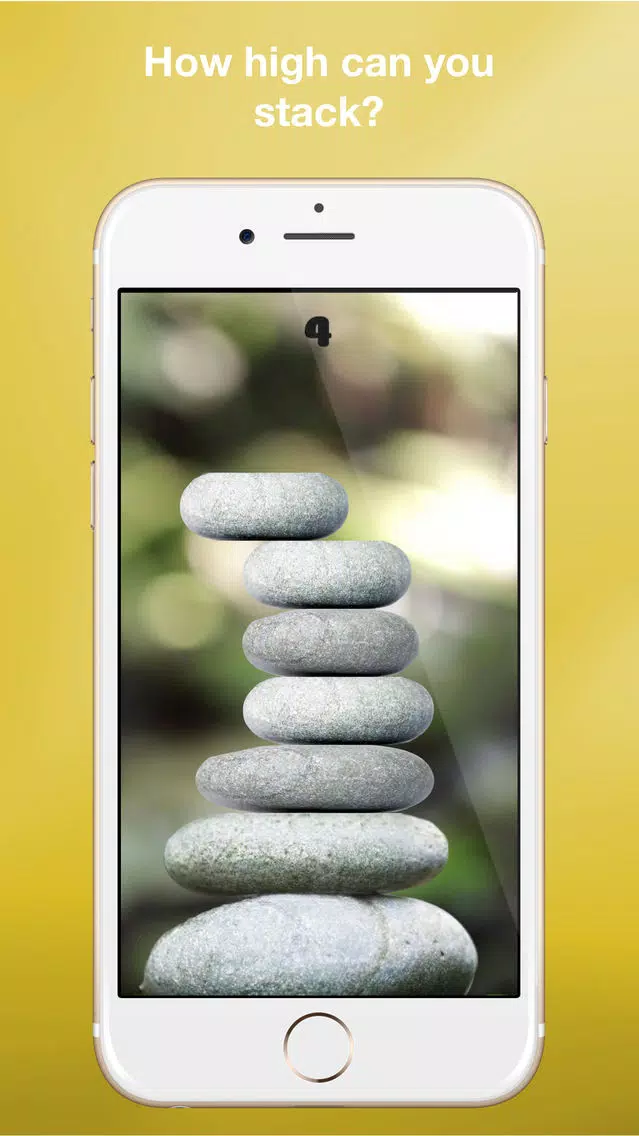 Zen Stone Stack - How high can you reach? - Relaxing and fun stone tower castle stacking game Screenshots
