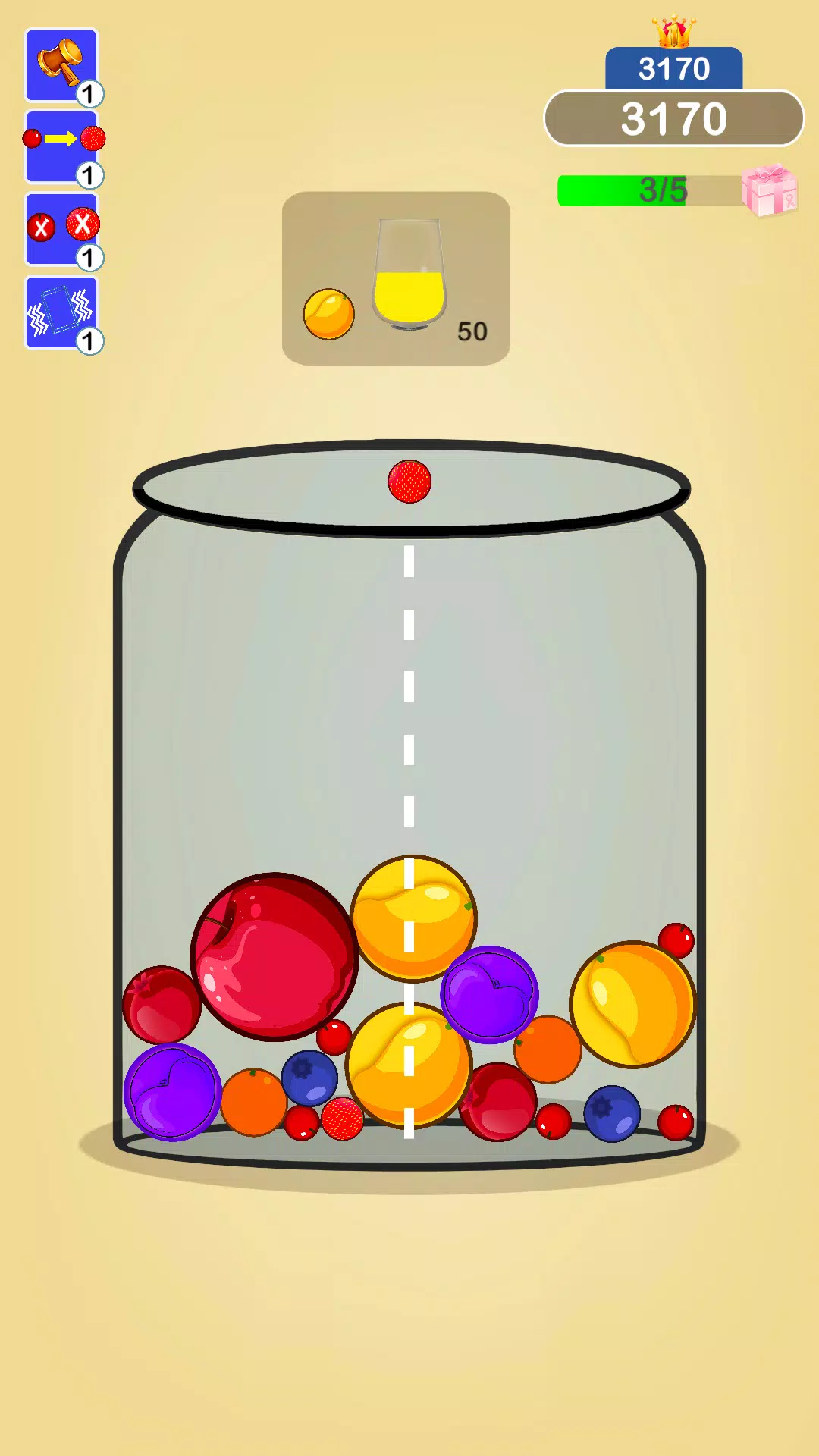 Fruit Flow Melon Merge Screenshots