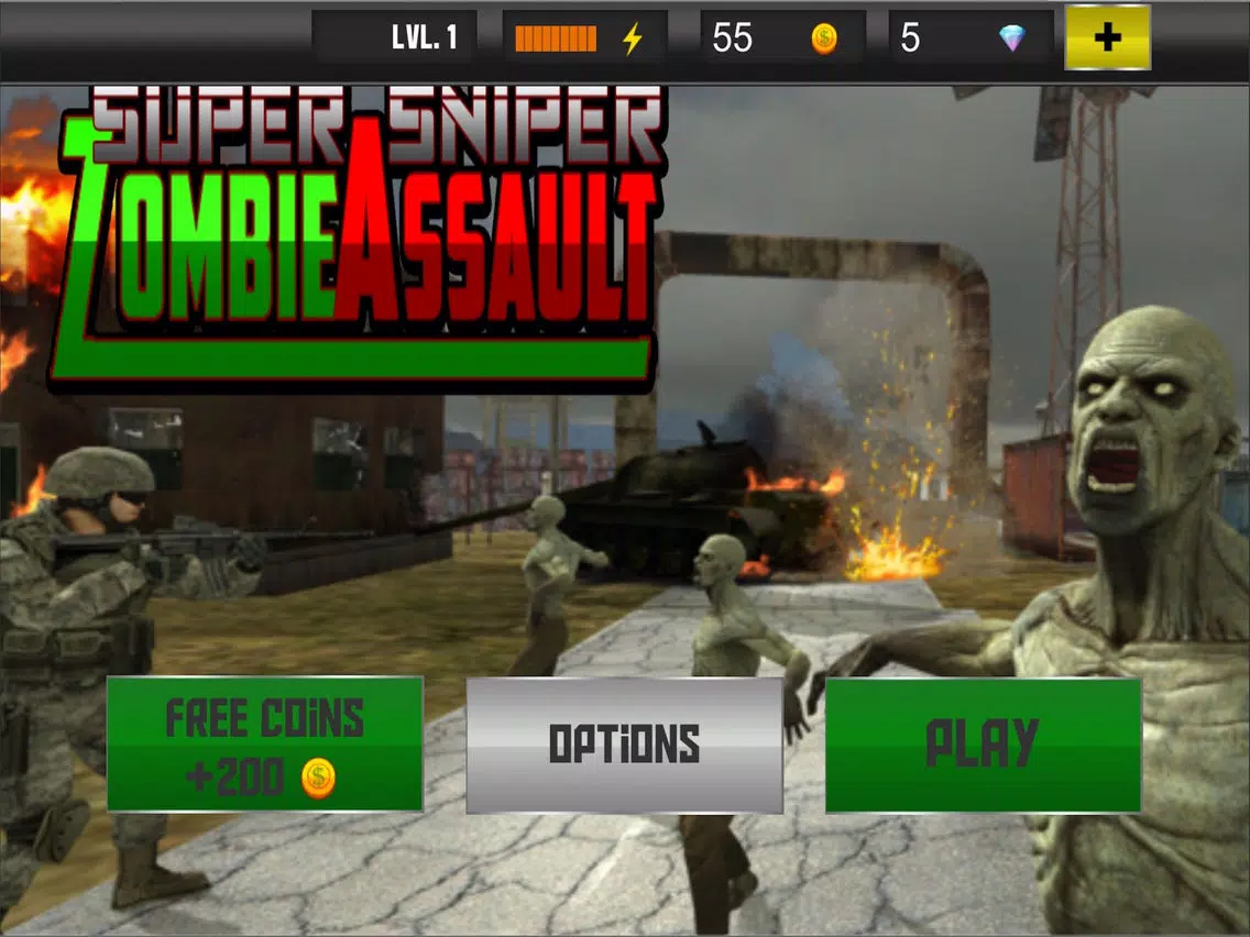 Super Sniper Zombie Assault iPad Screenshots