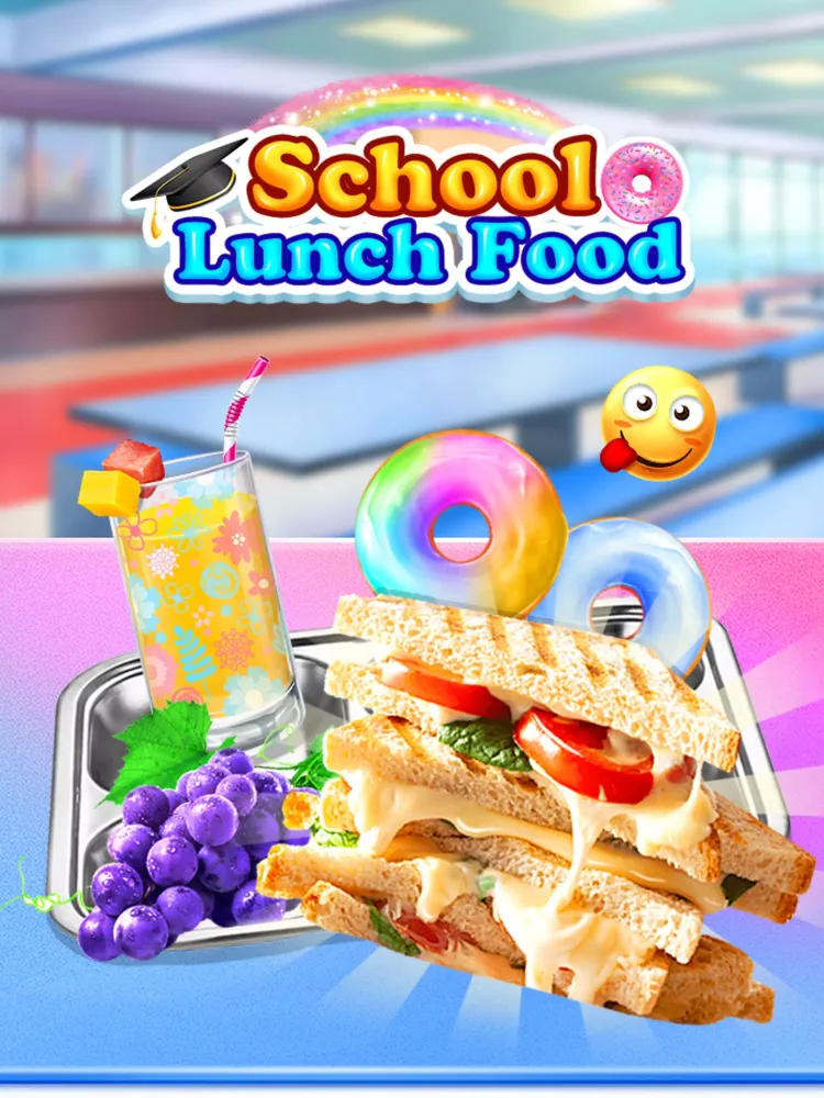 School Lunch Food Screenshots