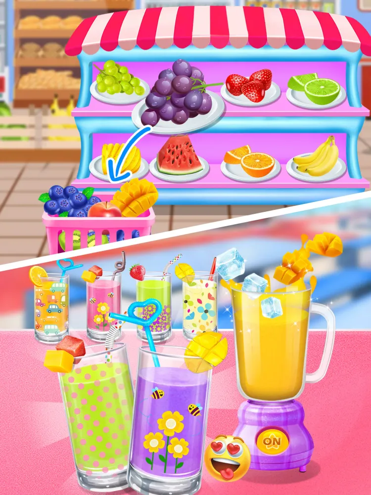 School Lunch Food Screenshots