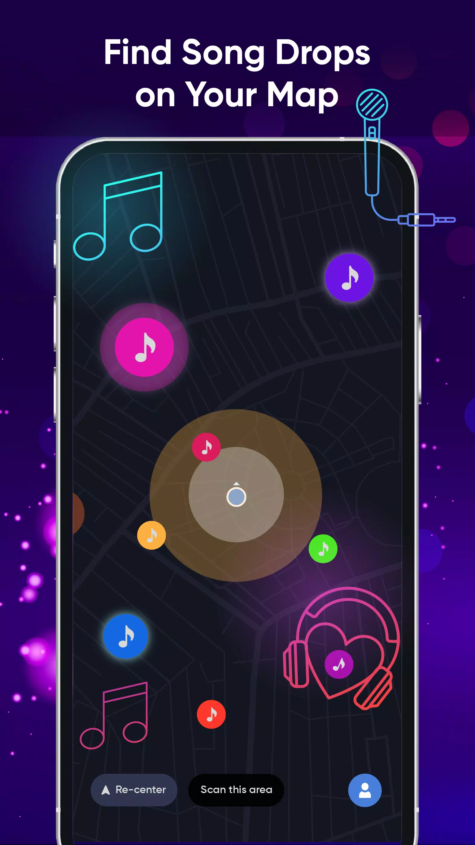 SongMap Go - Catch all Songs Screenshots