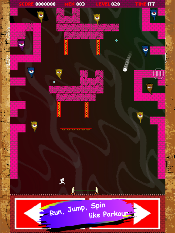 Capturas de tela do Homunculus: Dive-N-Jump iPad 