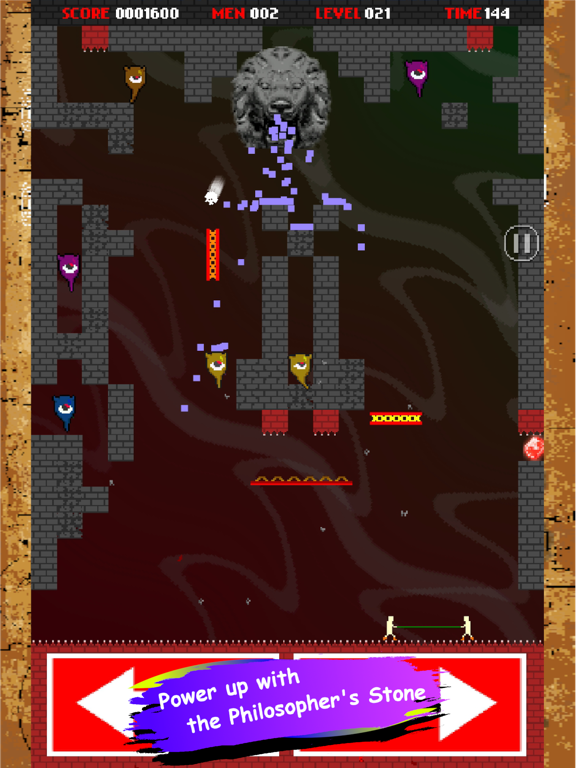 Capturas de tela do Homunculus: Dive-N-Jump iPad 