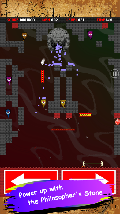 Capturas de tela do Homunculus: Dive-N-Jump