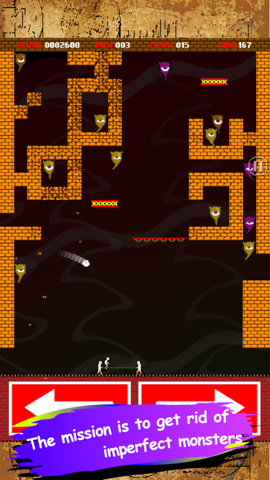 Capturas de tela do Homunculus: Dive-N-Jump