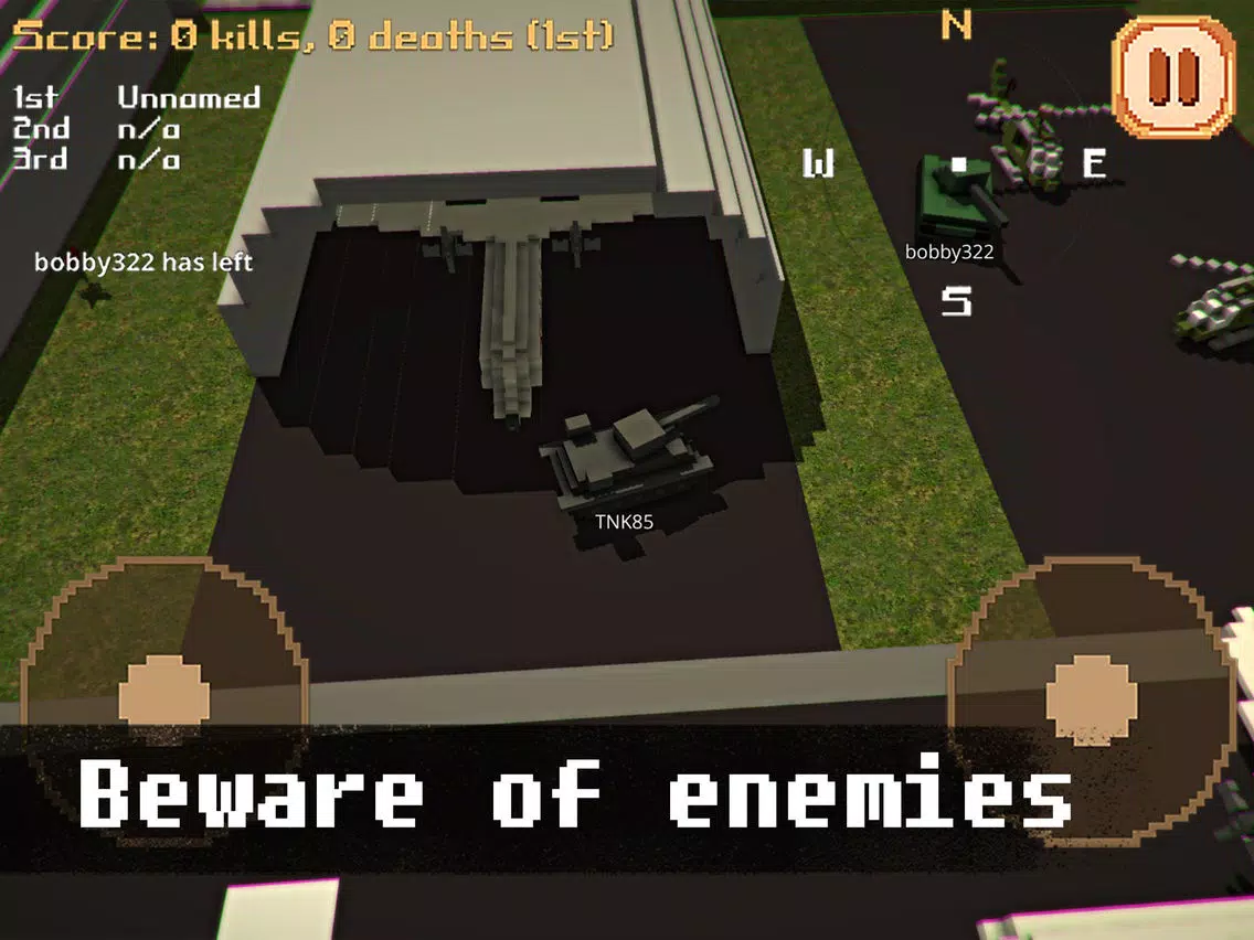 تصاویر Pixel Blitz Tank Online - Full iPad 
