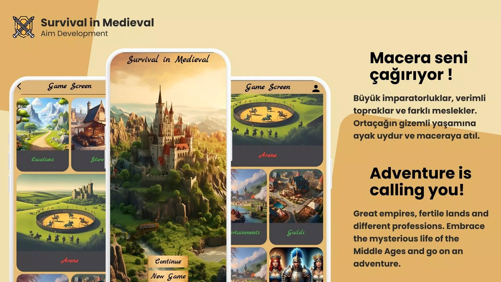 Survival in Medieval Screenshots