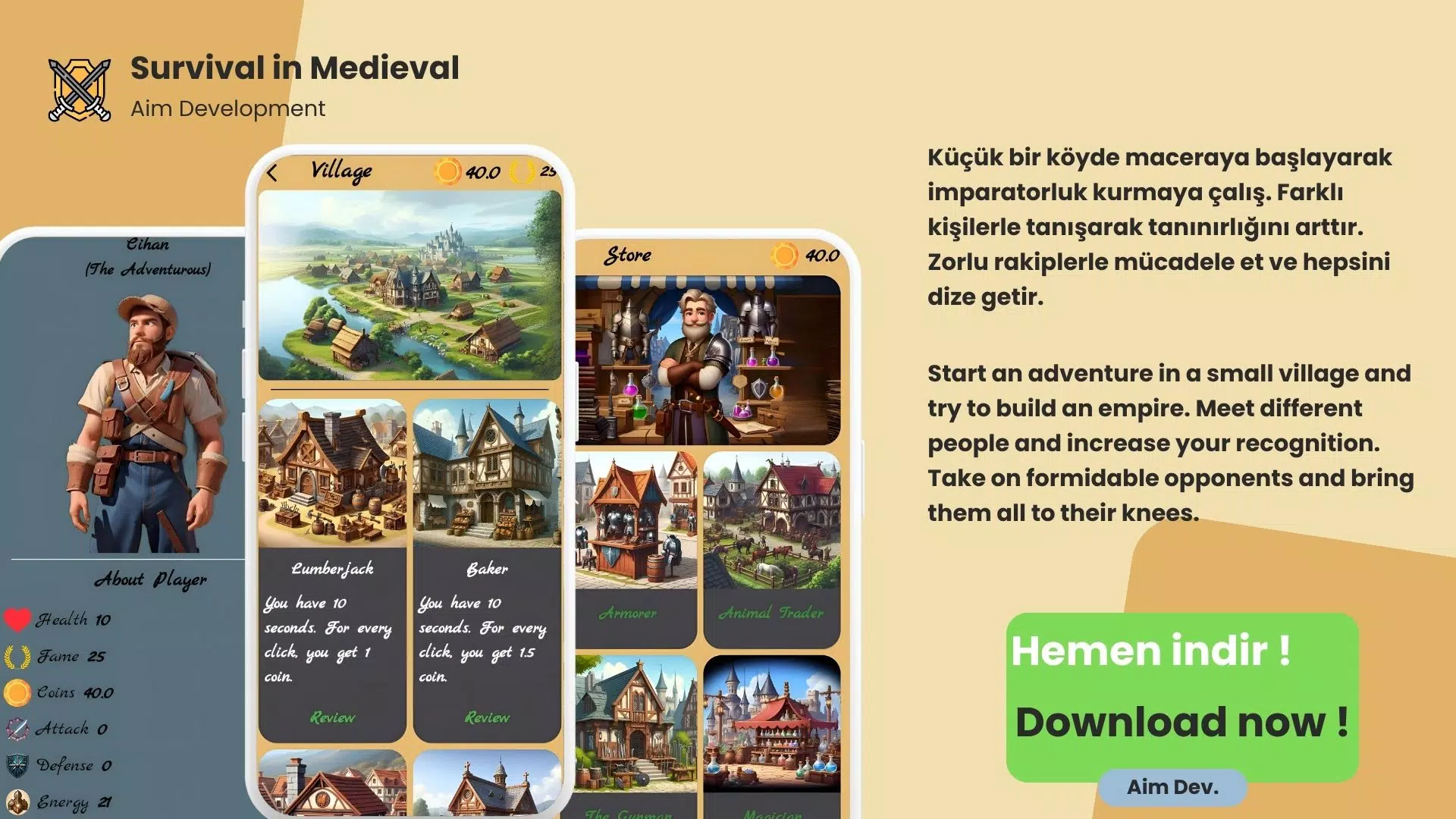 Survival in Medieval Screenshots