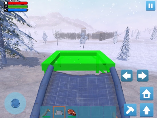 Forest Survival: Winter Island iPad  Screenshots