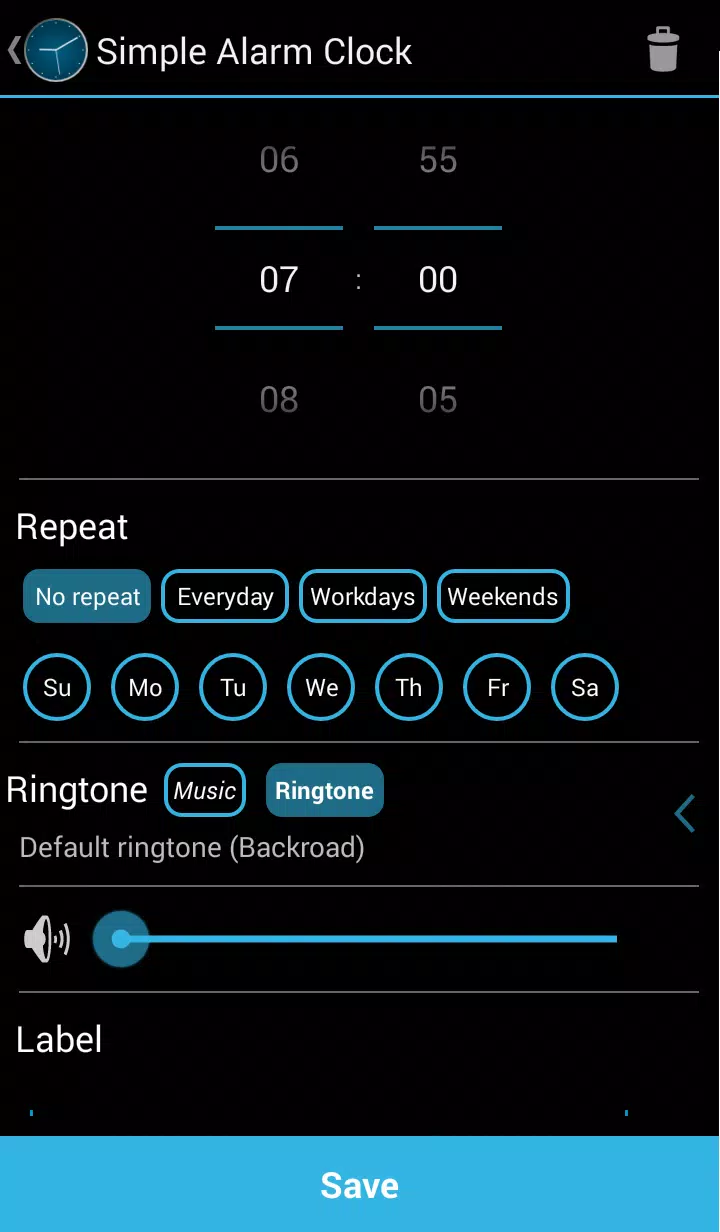 Simple Alarm Clock Screenshots