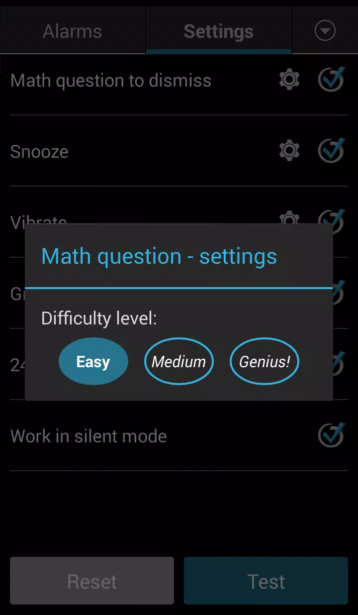 Simple Alarm Clock Screenshots