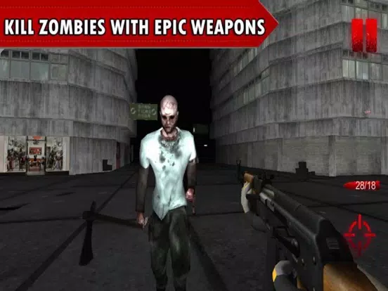Tangkapan layar Kill Zombie Drak Night 3D iPad 