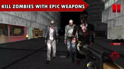 Tangkapan layar Kill Zombie Drak Night 3D
