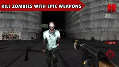 Tangkapan layar Kill Zombie Drak Night 3D