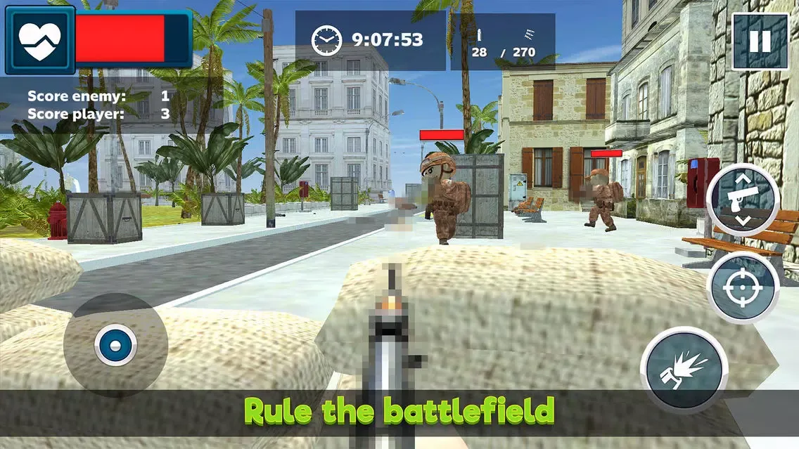 Mini Army Men: Soldier Shooter Screenshots
