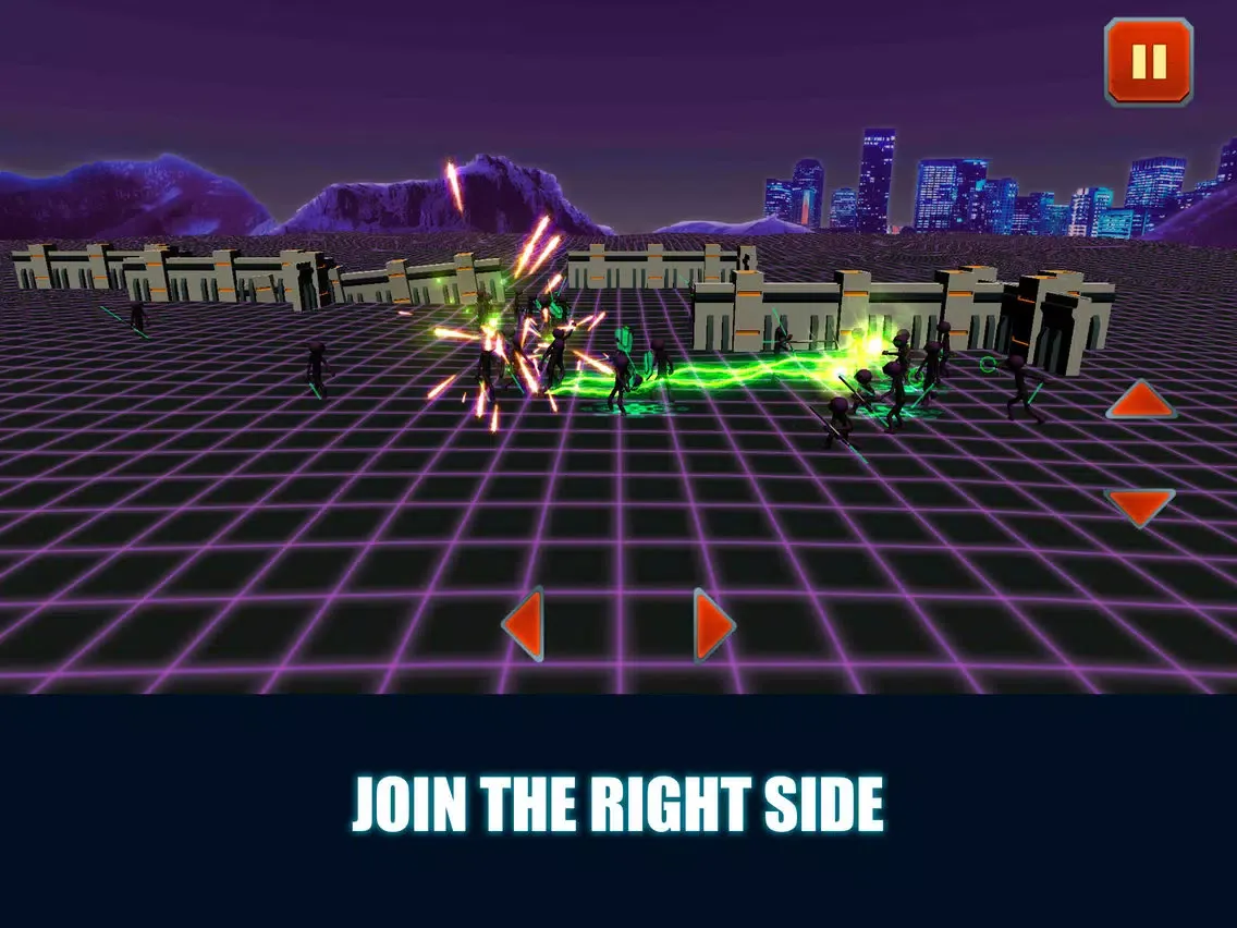 Sticky Man Epic Battle Fighter iPad  Screenshots