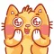 Cat stickers for iMessage!