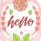 Flowers Calligraphy!