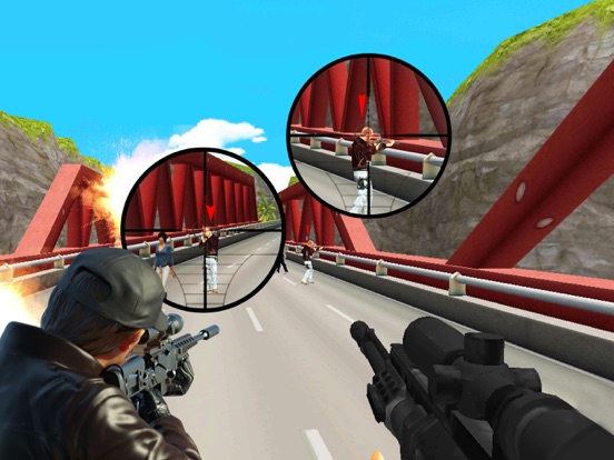 City Sniper 3D : Contract Riflemen Shooting Mafia iPad  Screenshots