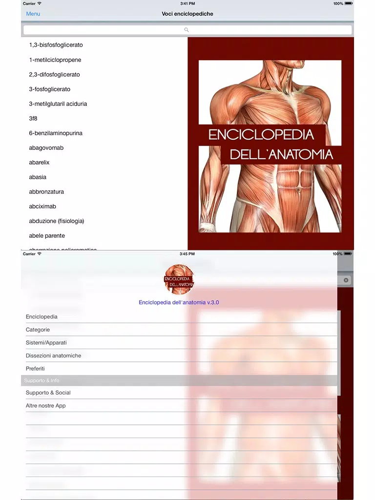 Enciclopedia dell'ANATOMIA - FREE iPad Screenshots
