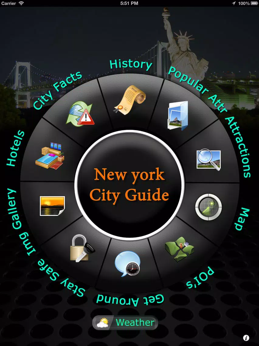 New York Offline Travel Guide iPad Screenshots