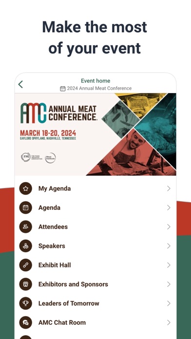 2024 Annual Meat Conference Screenshots
