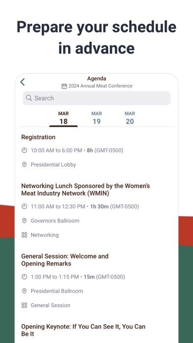 2024 Annual Meat Conference Screenshots