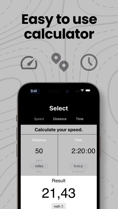 Calculator Speed Distance Time Screenshots