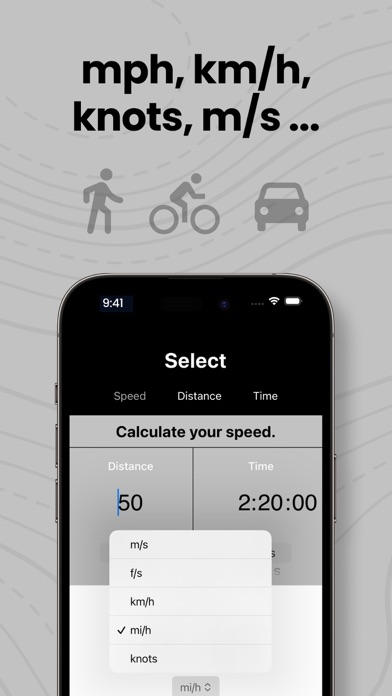 Calculator Speed Distance Time Screenshots