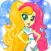 Sweetie girls pony dress up my descendant game
