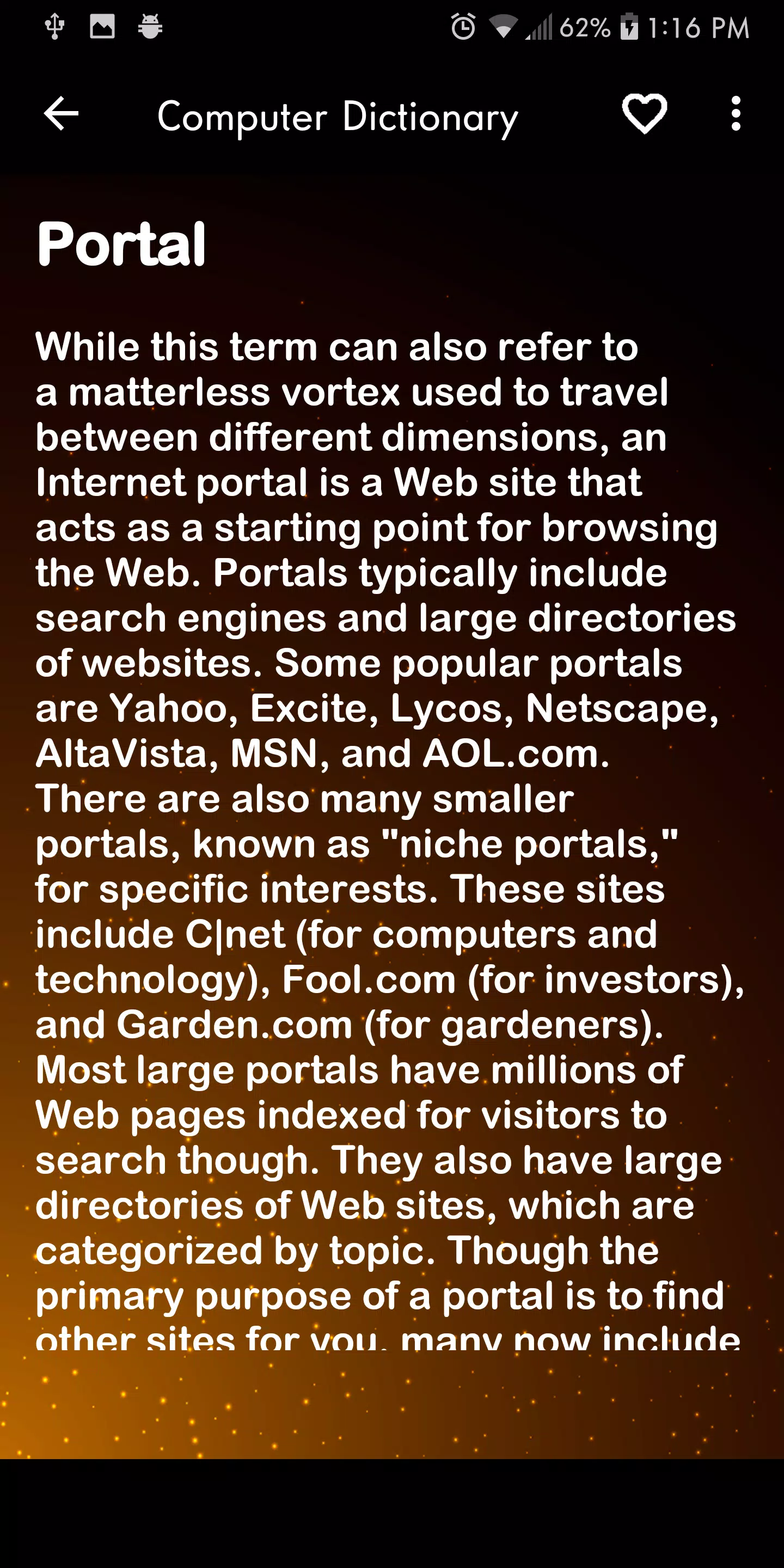 Computer Science Dictionary - Computer Knowledge Screenshots
