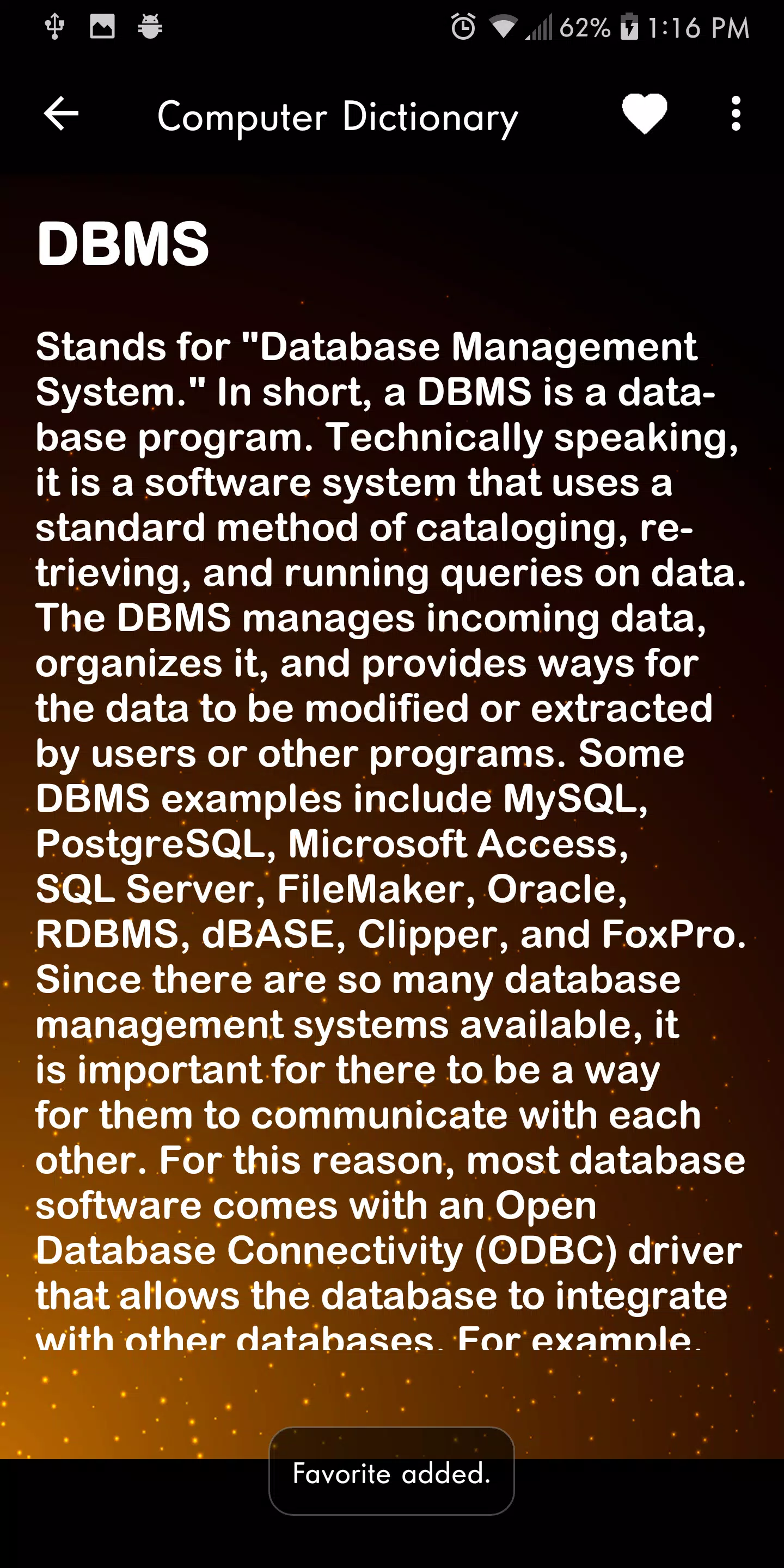 Computer Science Dictionary - Computer Knowledge Screenshots