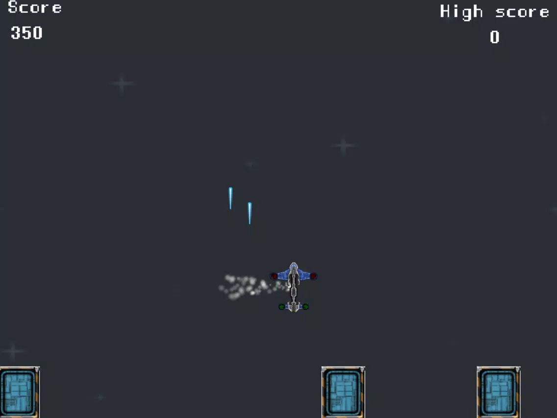 Tangkapan layar Space Cargo iPad